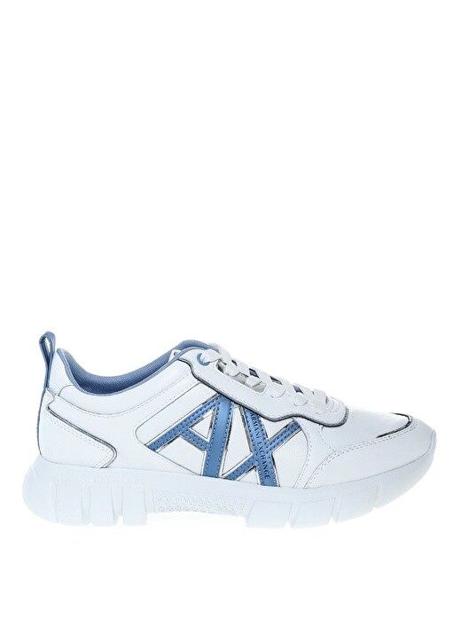 

Синие женские кроссовки Armani Exchange
