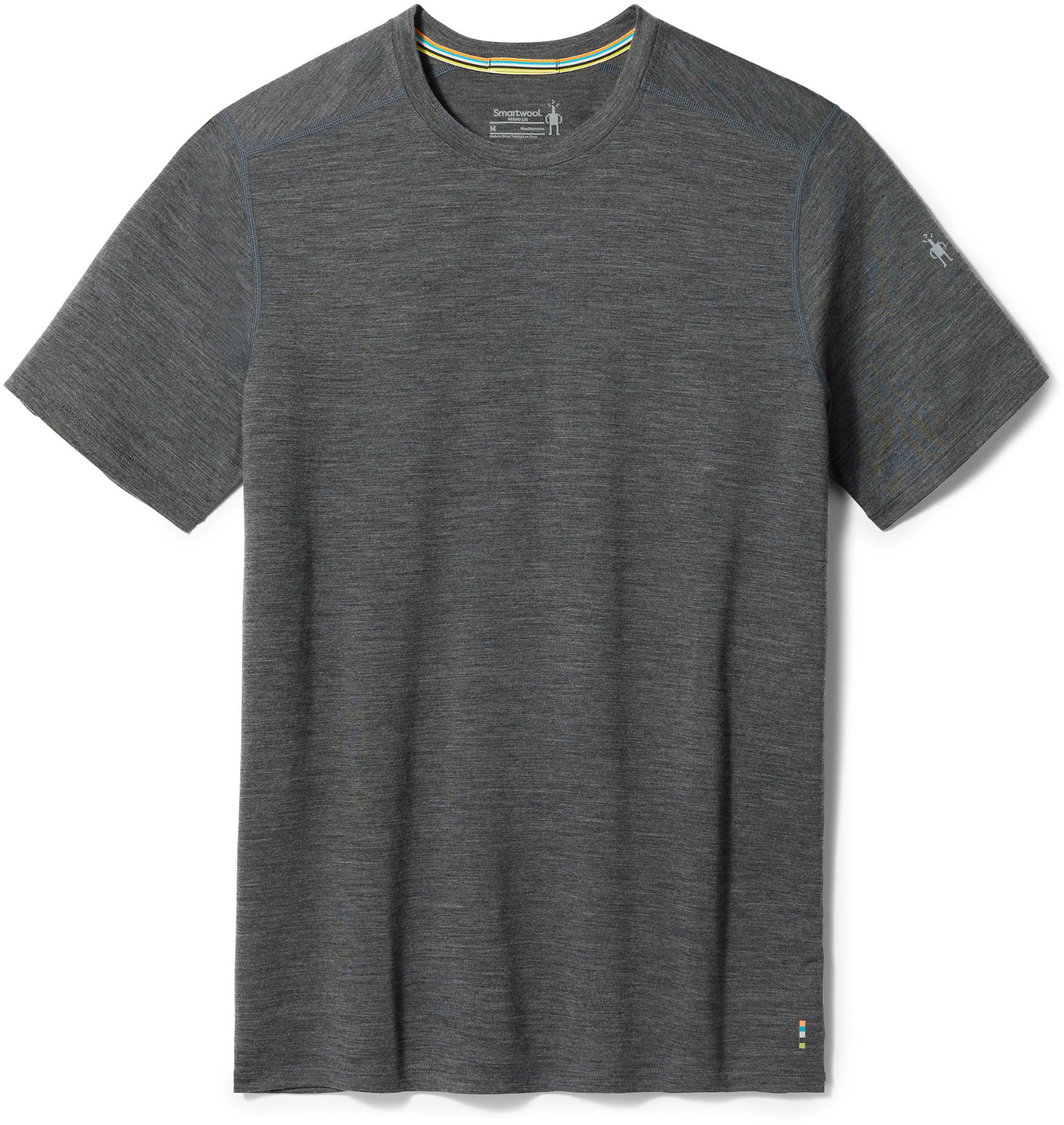 цена Классическая всесезонная футболка из мериноса — мужская Smartwool, серый