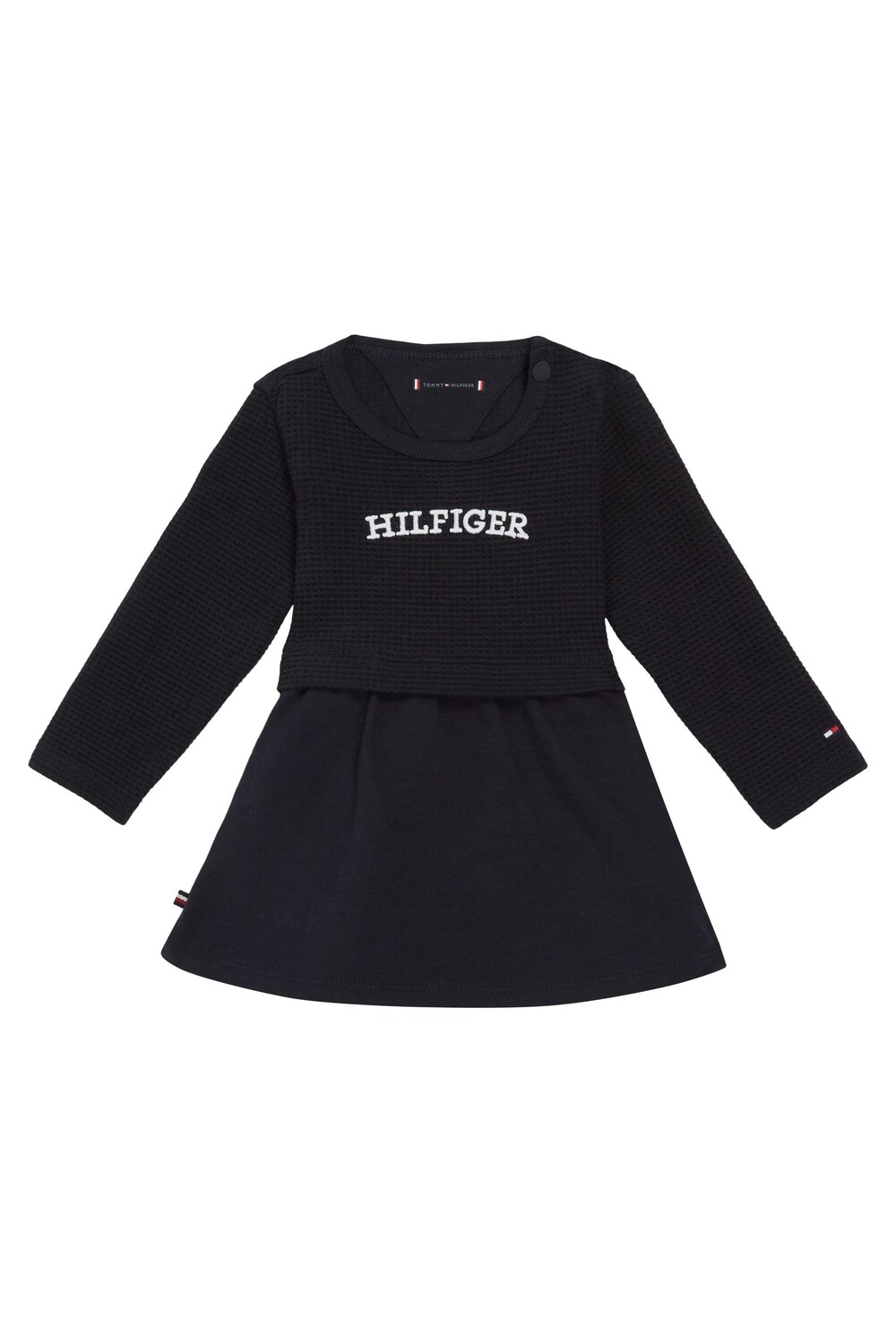 Платье с логотипом Tommy Hilfiger, синий
