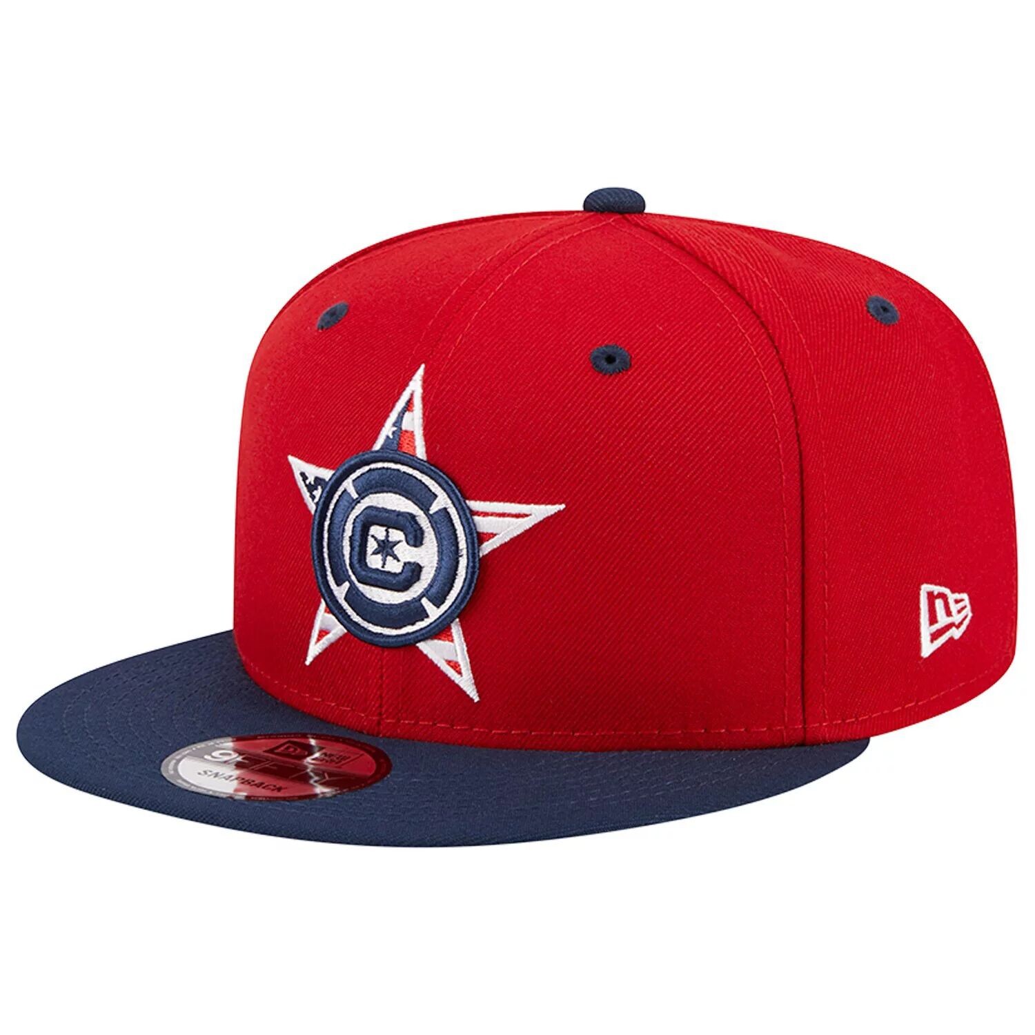 

Мужская красная кепка New Era Chicago Fire Americana 9FIFTY Snapback