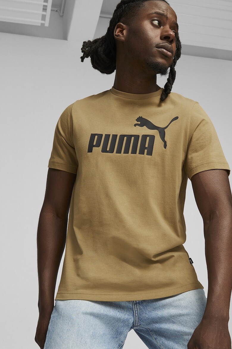 

Футболка с логотипом ESS Puma, бежевый