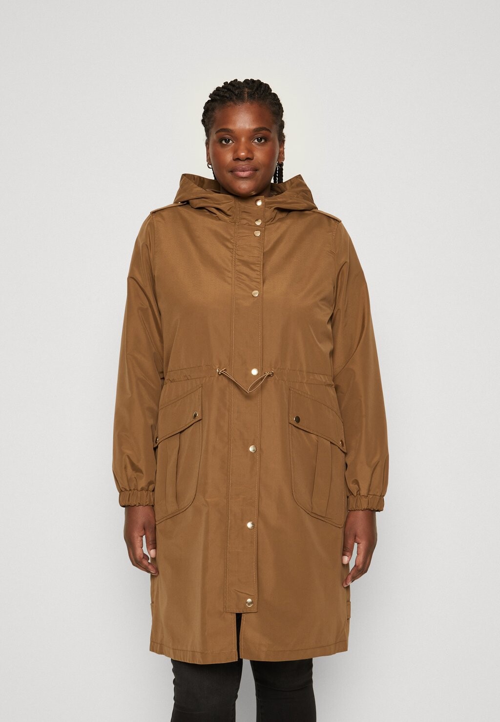 

Парка ZOASOFIA LONG Vero Moda Curve, цвет kangaroo