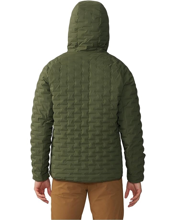 

Худи Mountain Hardwear Stretchdown Light Pullover Hoodie, цвет Surplus Green