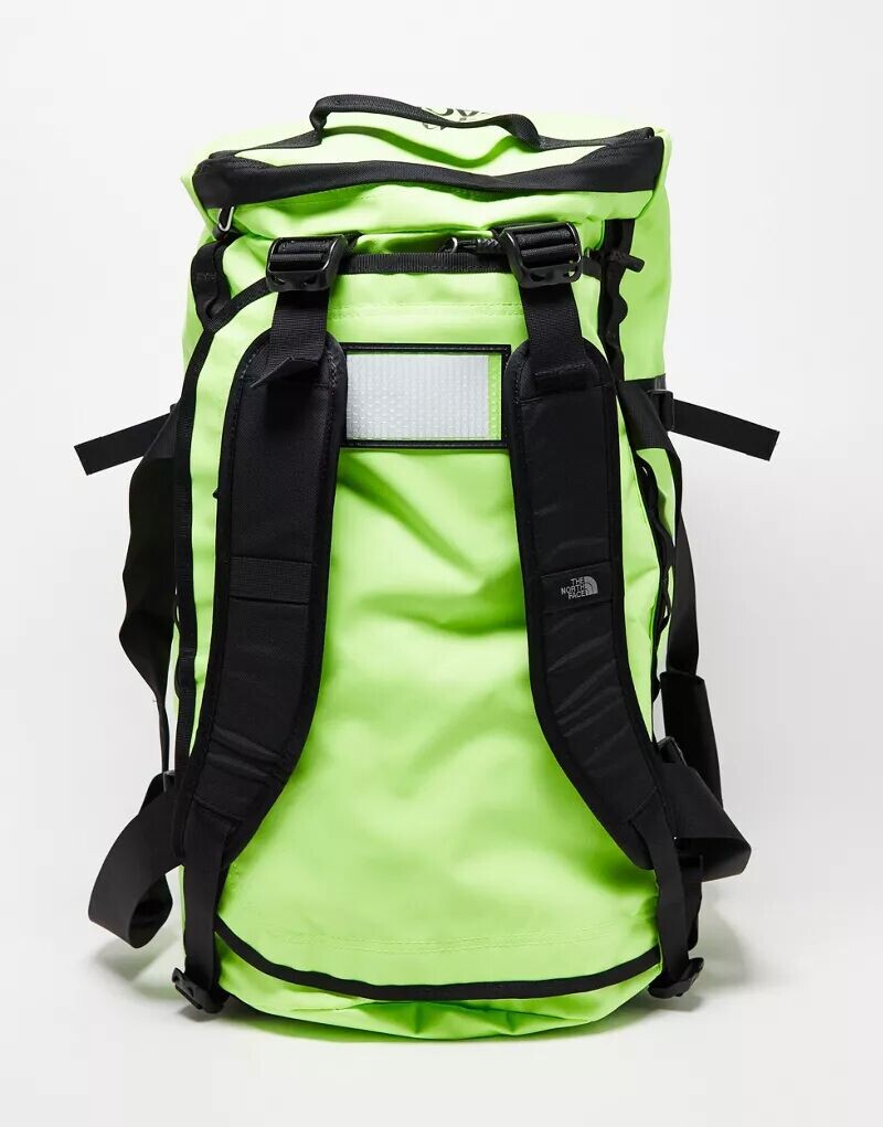 

Сумка-ведро The North Face Base Camp Duffel M в цвете Safety Green/TNF Black, Желтый