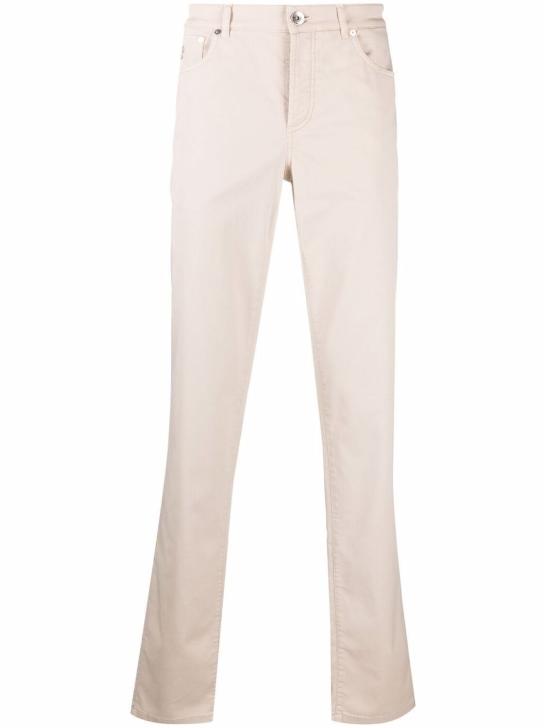 

Brunello Cucinelli прямые брюки чинос, нейтральный цвет