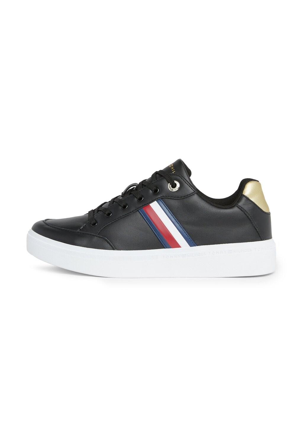 

Кроссовки на шнуровке Tommy Hilfiger, черный
