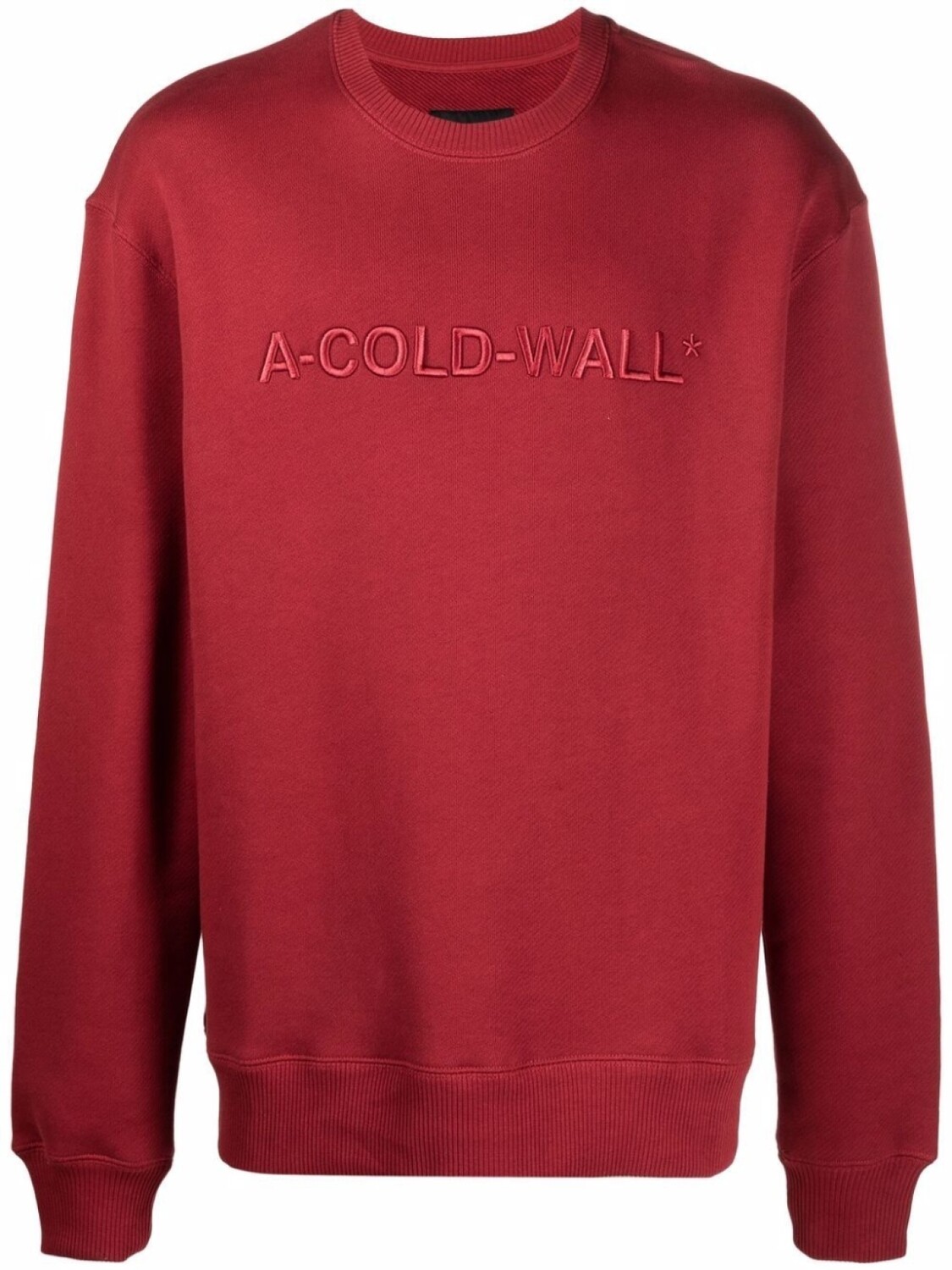 

A-COLD-WALL* толстовка с вышитым логотипом, красный