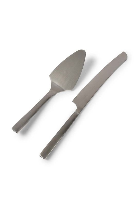 Возьмите с собой лопатку и кондитерский нож (2 шт.). Salt&Pepper, серый набор кондитерский стиль 2 предмета лопатка 25 см нож 31 см