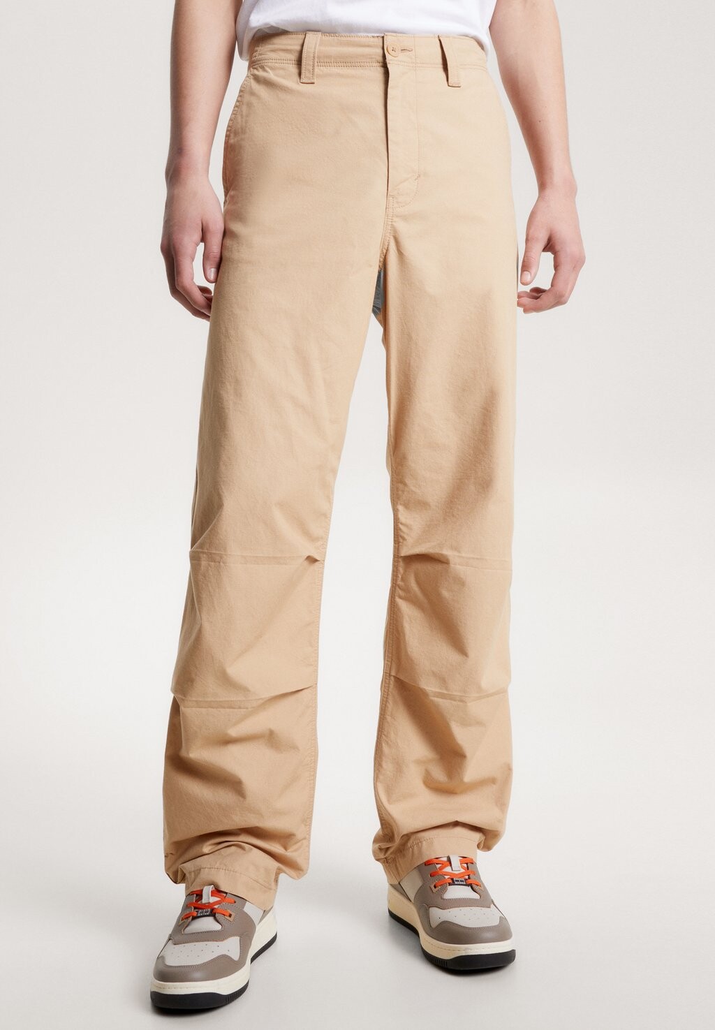 

Брюки AIDEN BAGGY FIT Tommy Jeans, желто-песочный, Бежевый