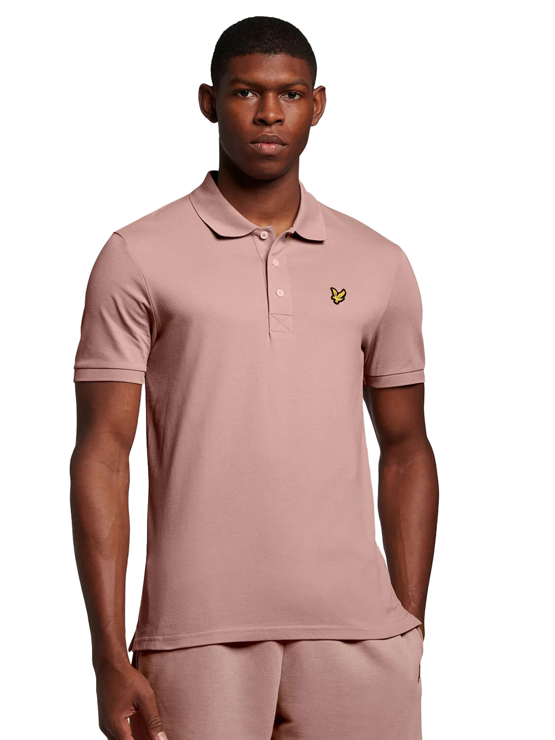 

LYLE & SCOTT Рубашка-поло из пике, розовый