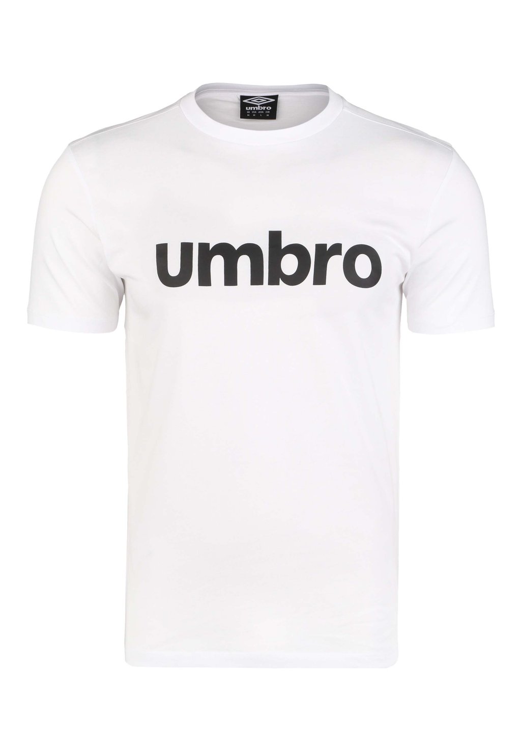 Футболка с принтом LINEAR LOGO GRAPHIC TEE Umbro, цвет brilliant white / black umbro fw linear logo graphic