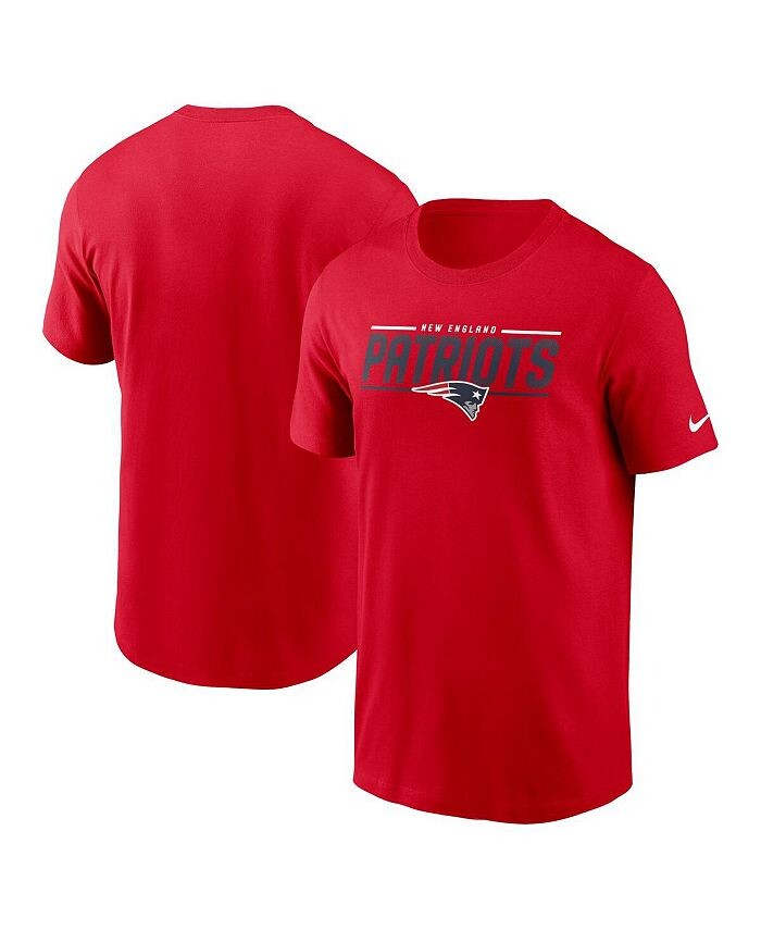 

Мужская красная футболка New England Patriots Muscle Nike, красный