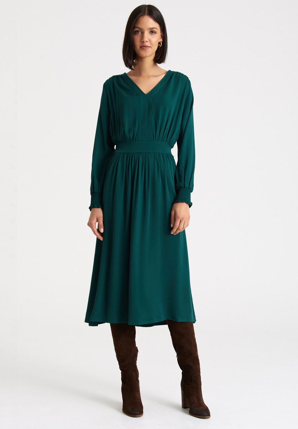 

Платье повседневное Greenpoint, цвет dark greem