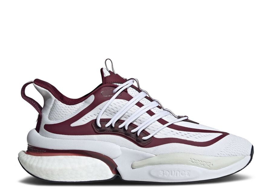 

Кроссовки adidas Alphaboost V1 'Ncaa Pack - Mississippi State', белый