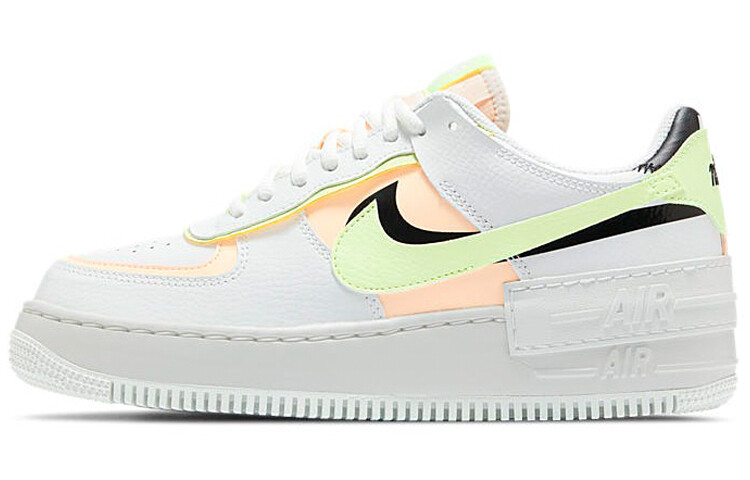 

Nike Air Force 1 Low Shadow Summit White Barely Volt Crimson Tint (женские)