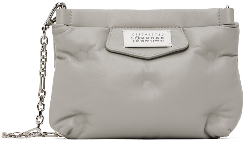 

Серая сумка для красной дорожки Mini Glam Slam Maison Margiela