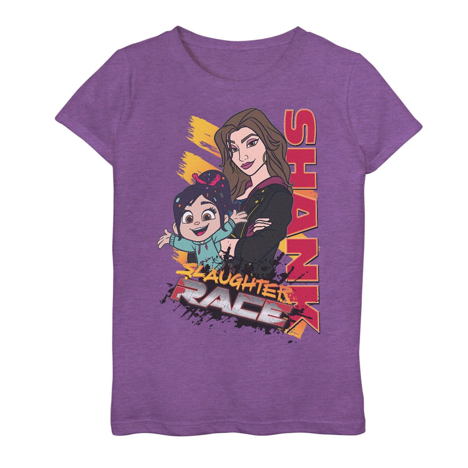 

Футболка Disney Wreck It Ralph 2 Vanellope And Shank Race для девочек Licensed Character