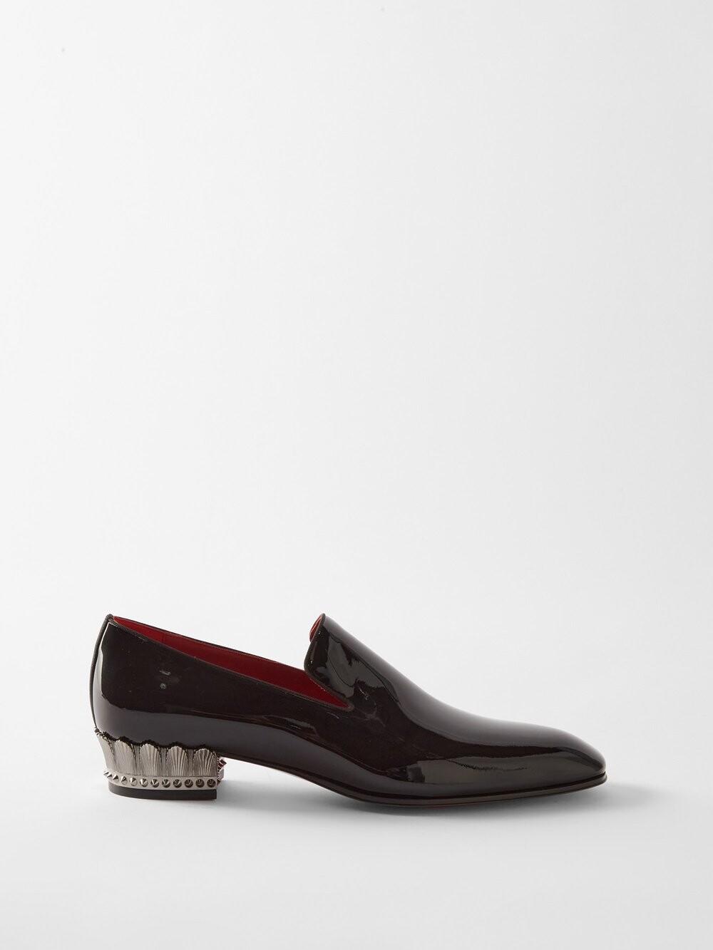

Лакированные лоферы lipsidandy Christian Louboutin, черный