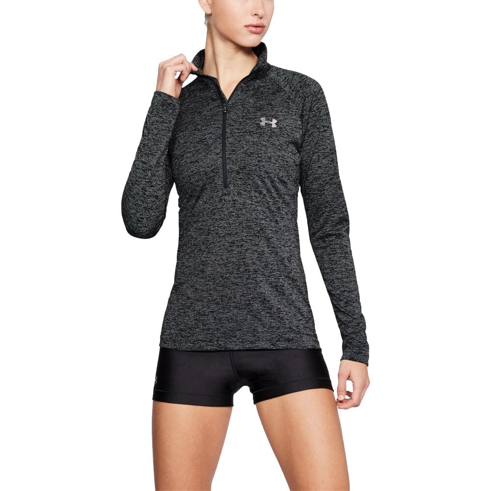 

Спортивный топ Under Armour Tech Twist Half-Zip Running, черный