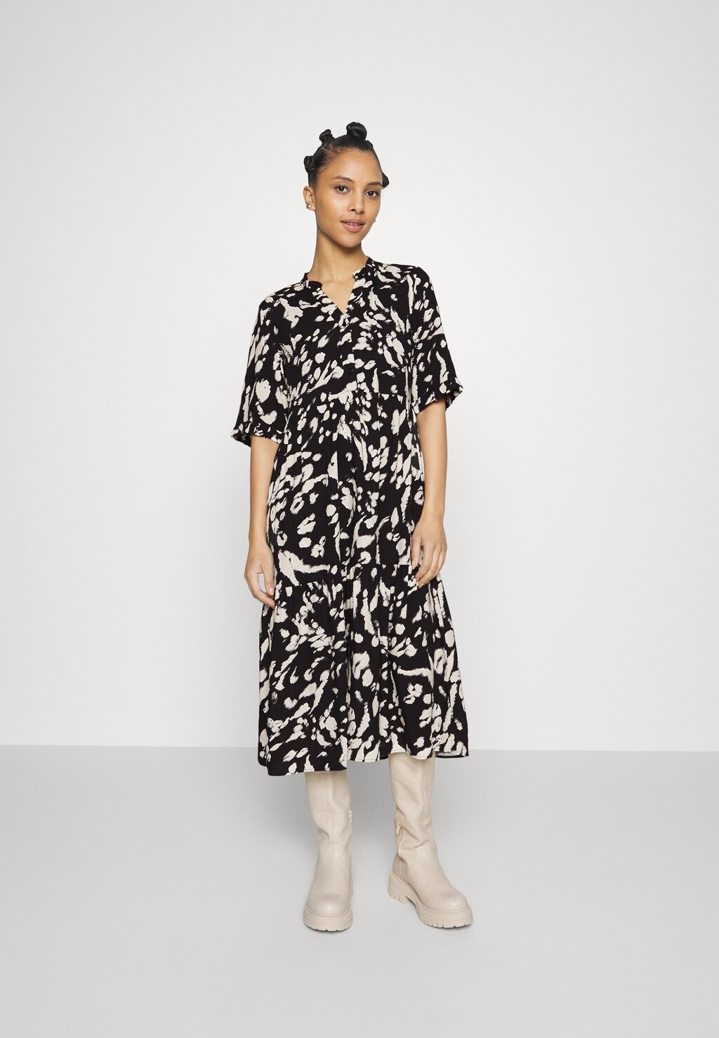 

Платье-рубашка Vero Moda, черный