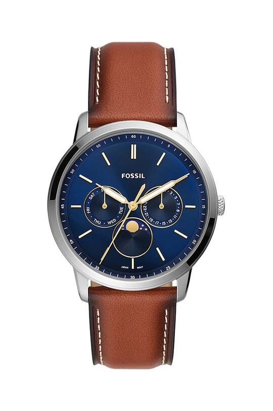 

Ископаемые часы Fossil, коричневый