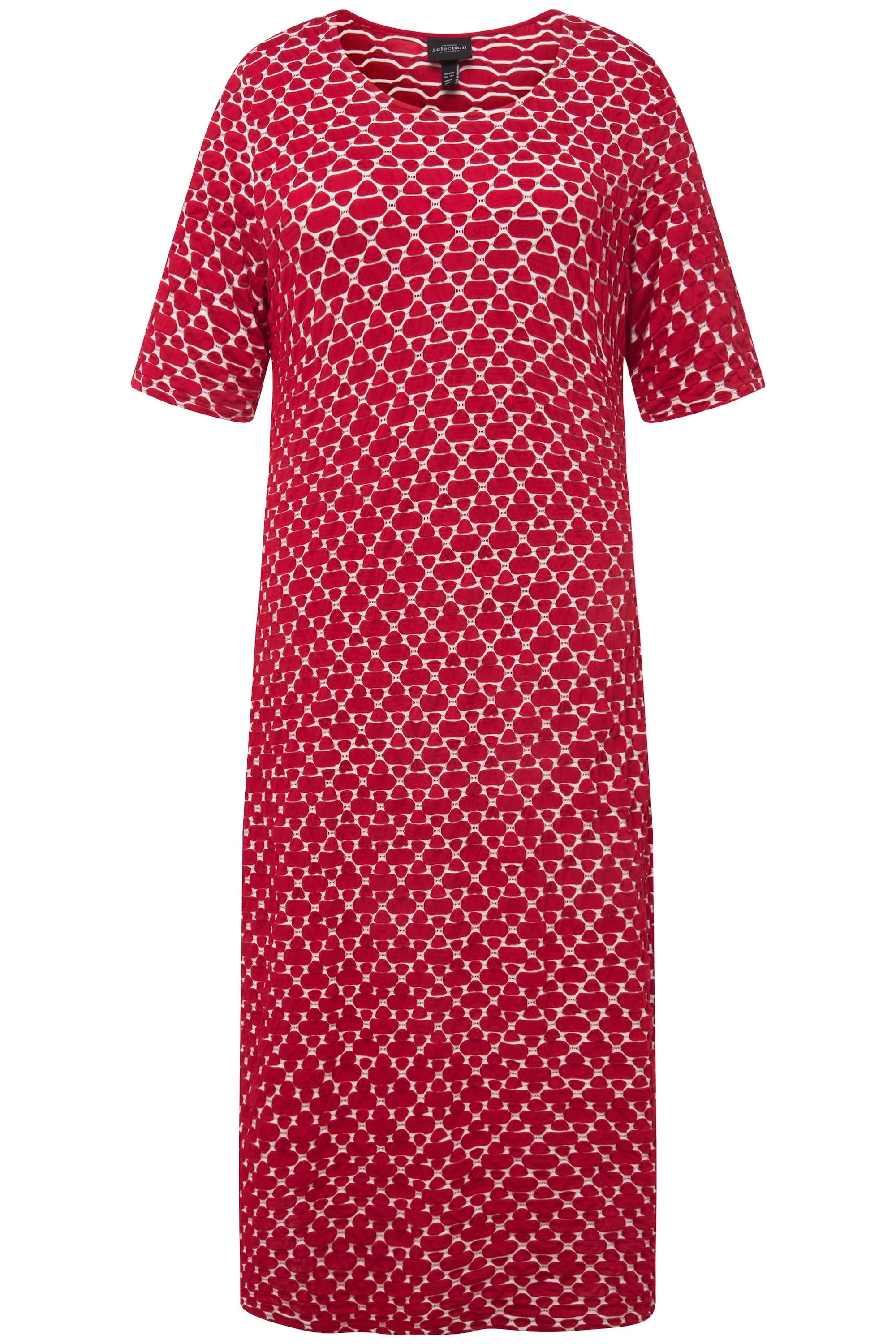 Платье Ulla Popken Jersey, цвет mohnrot