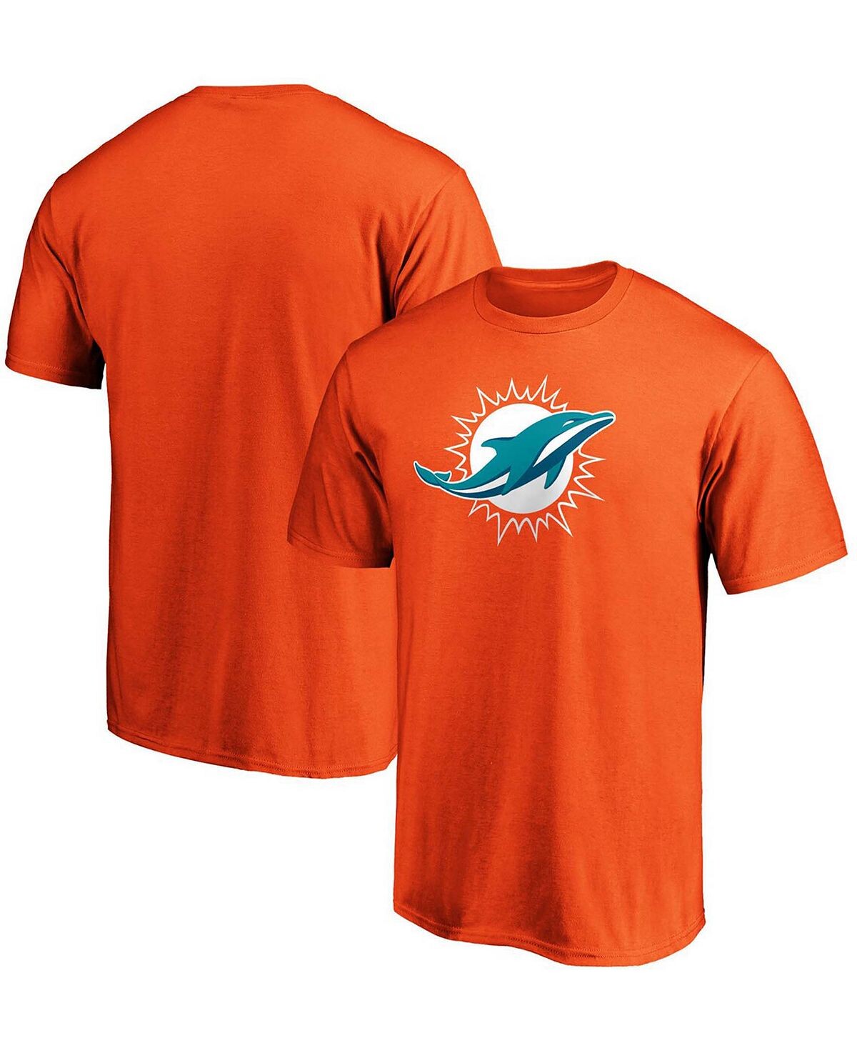 

Мужская оранжевая футболка с логотипом команды Miami Dolphins Primary Fanatics