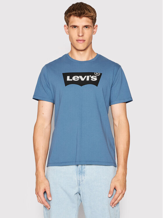 

Футболка классического кроя Levi's, синий