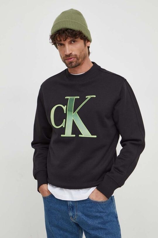 

Толстовка Calvin Klein Jeans, черный