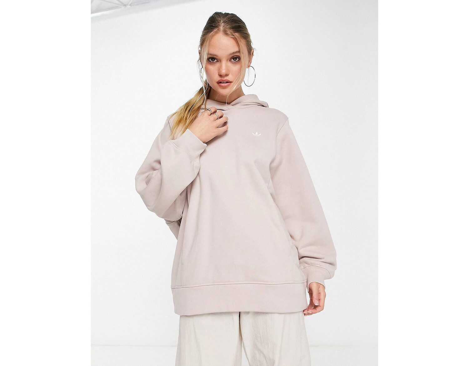 

Бежевая худи премиум-класса adidas Originals Essentials
