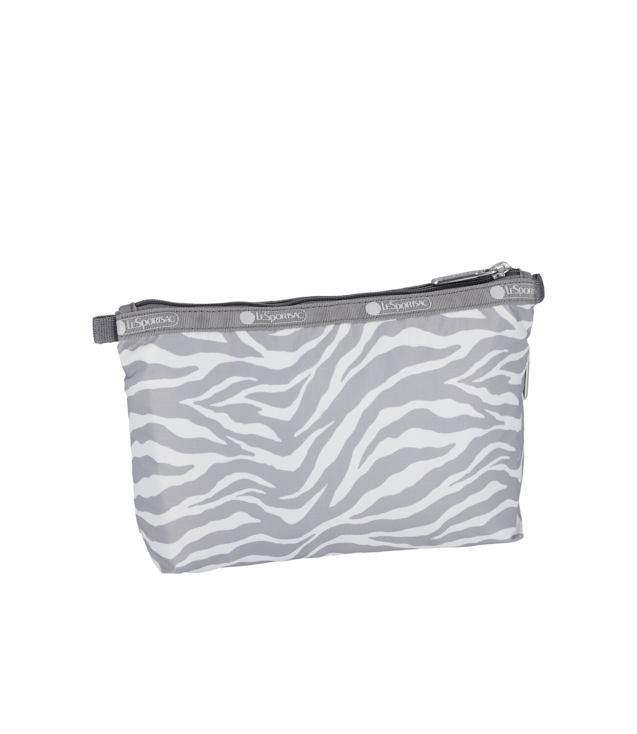 

Косметический клатч LeSportsac, цвет Alloy Zebra Print