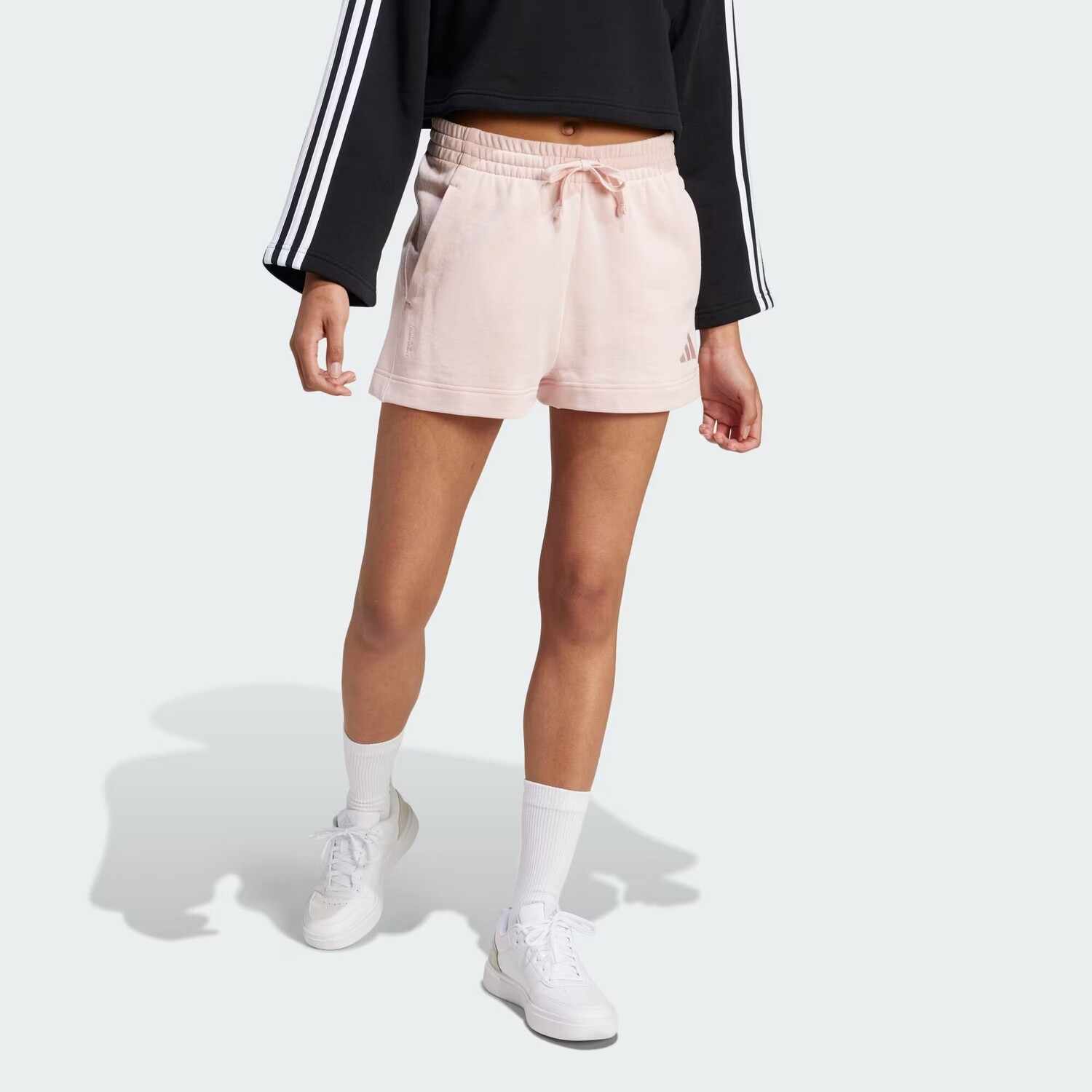 

Шорты из френч терри ALL SZN Adidas, цвет Sandy Pink