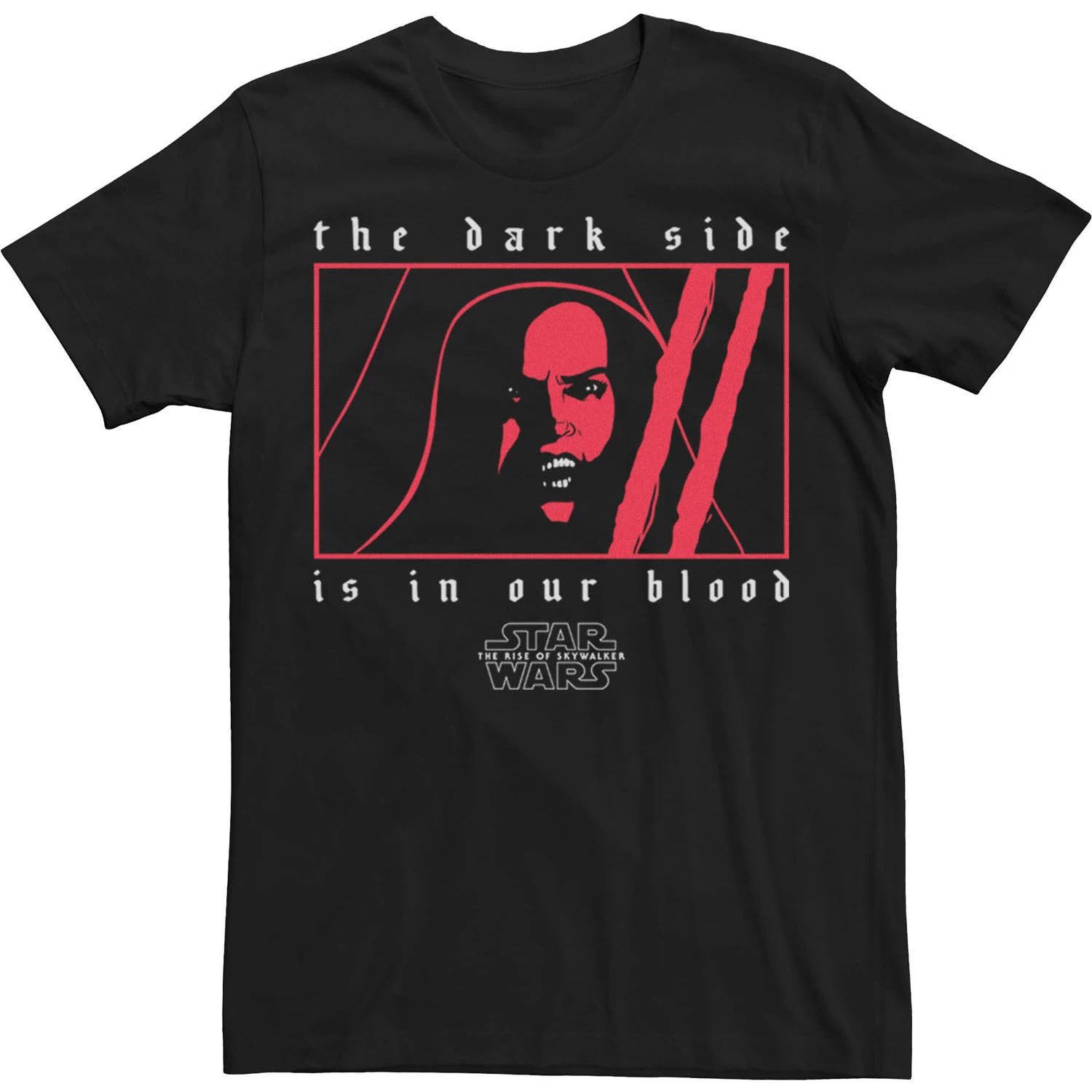 Мужская футболка «Звездные войны: Скайуокер. Восхождение Рей: Темная сторона в нашей крови» Licensed Character