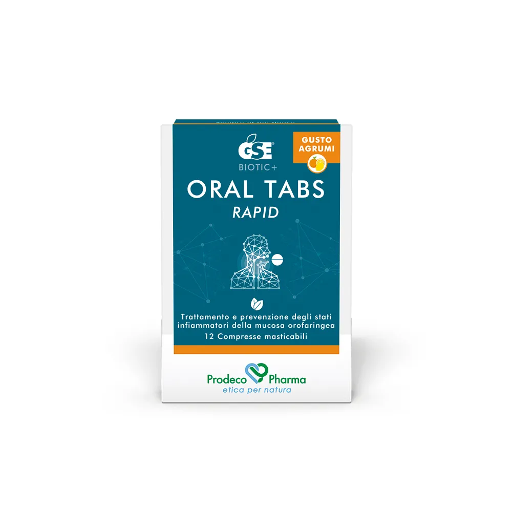 

Gse Oral Tabs Rapid Citrus Лечит и предотвращает воспаление горла.