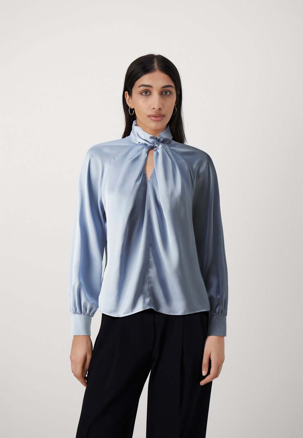 Блузка GABRIELLE BLOUSE MARCIANO BY GUESS, синий блузка marciano by guess