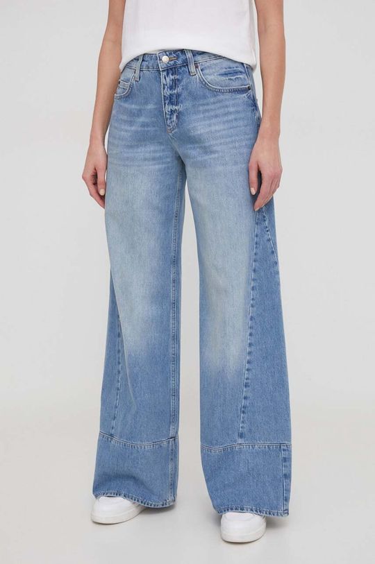 Джинсы Sisley, синий джинсы скинни sisley размер 30 синий