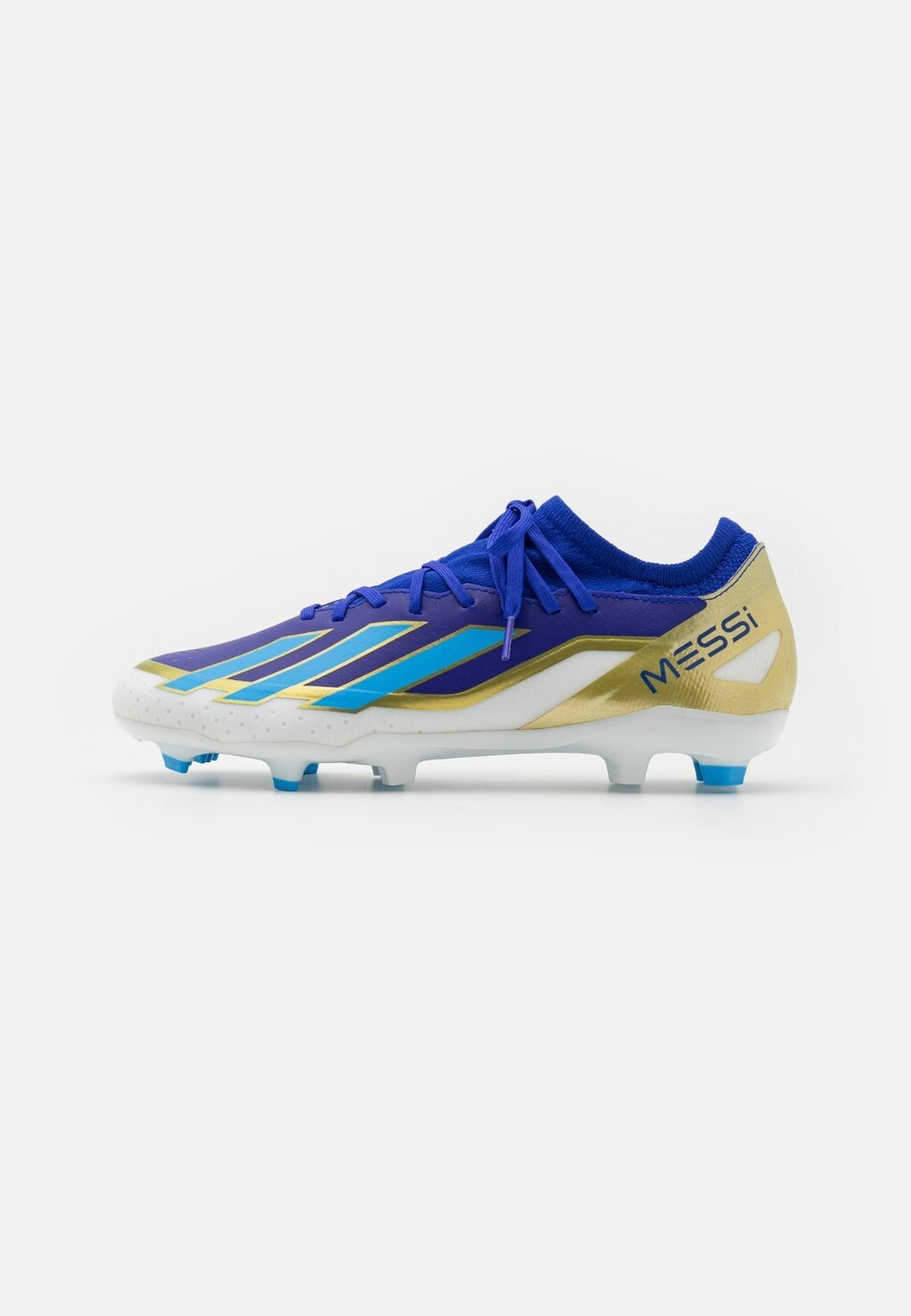 Футбольные бутсы с шипами X CRAZYFAST LEAGUE FG MESSI UNISEX adidas Performance, цвет lucid blue/blue burst/footwear white кроссовки adidas novaflight sustainable цвет white matte gold lucid blue