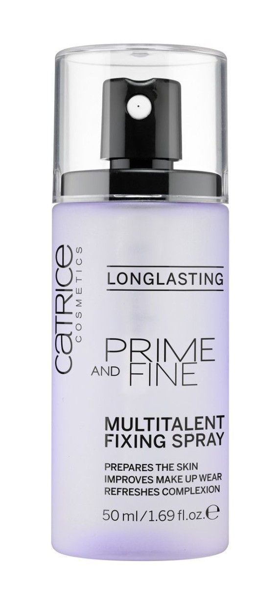 цена Catrice Prime And Fine Multitalent Fixing спрей для закрепления макияжа, 50 ml