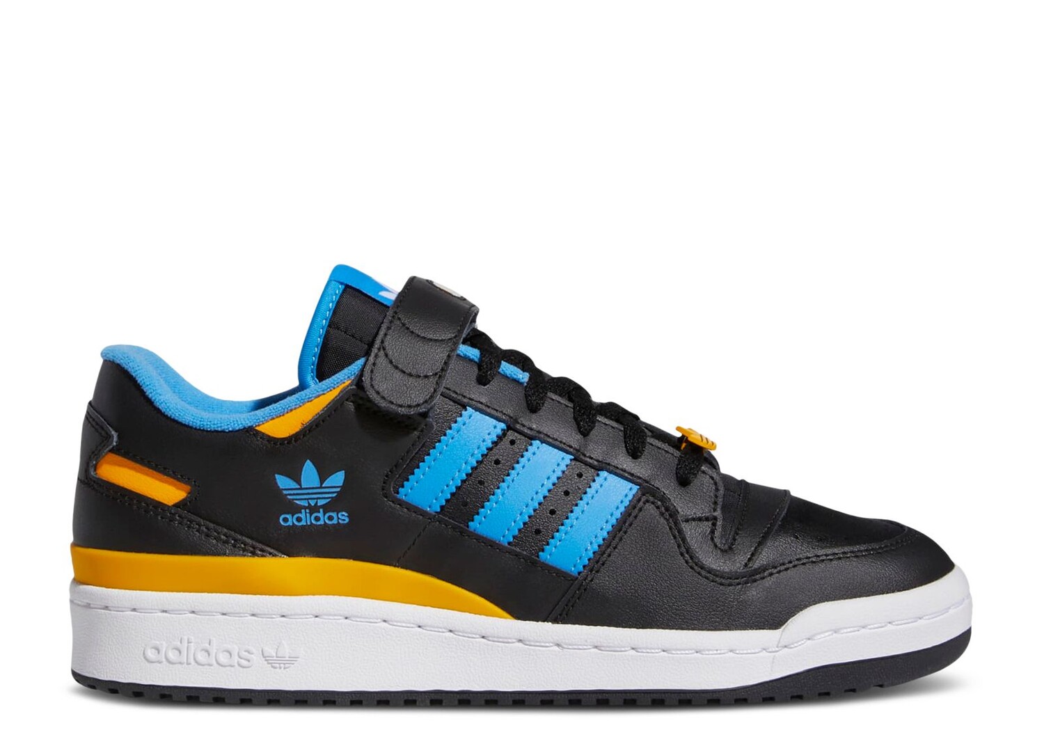 

Кроссовки adidas Forum Low 'Black Pulse Blue Collegiate Gold', черный, Черный;серый