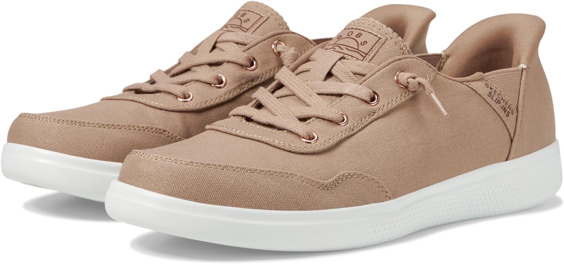 Кроссовки Bobs Skipper - Keep It Sweet Hands Free Slip-Ins BOBS from SKECHERS, цвет Tan