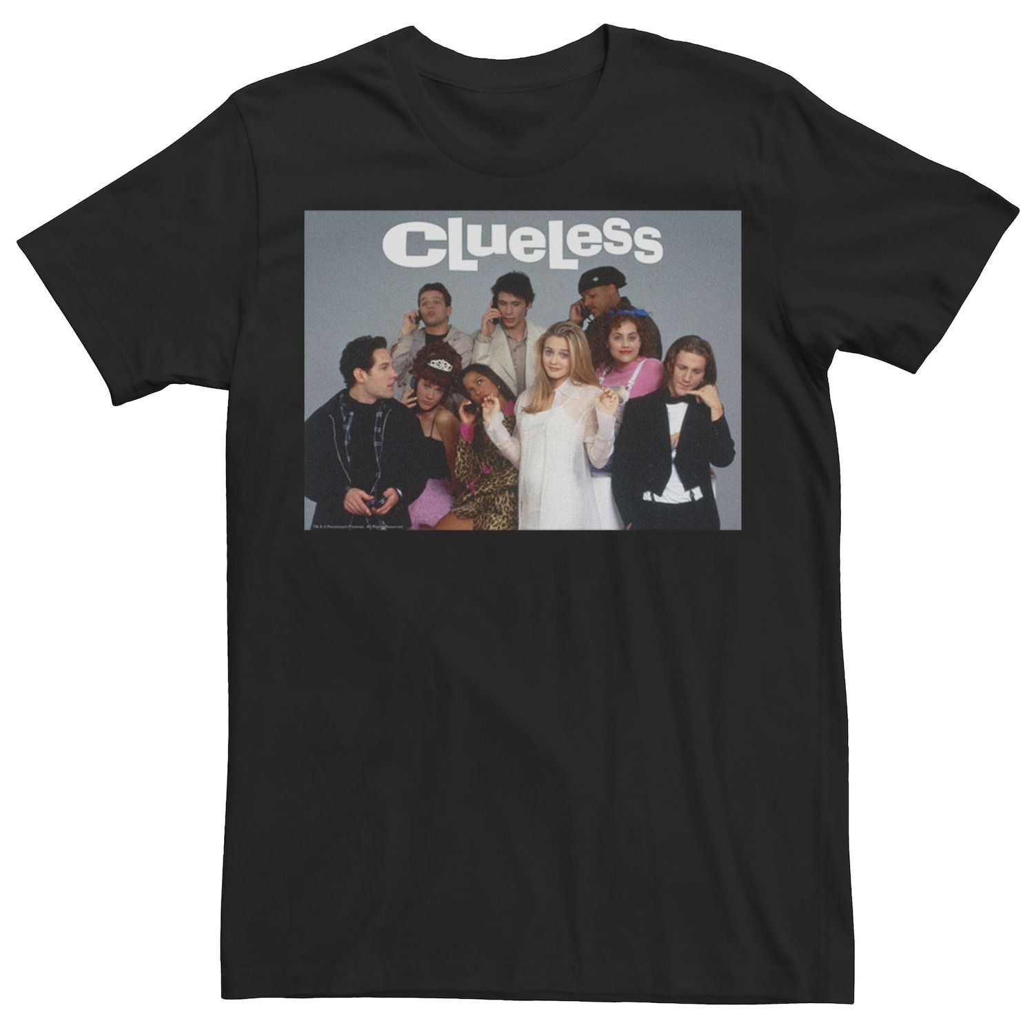 Мужская футболка Clueless Group Shot Licensed Character