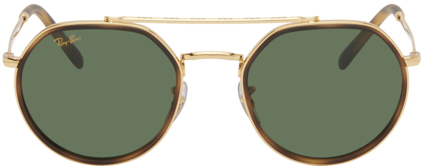 

Золотые солнцезащитные очки RB3765 Ray-Ban