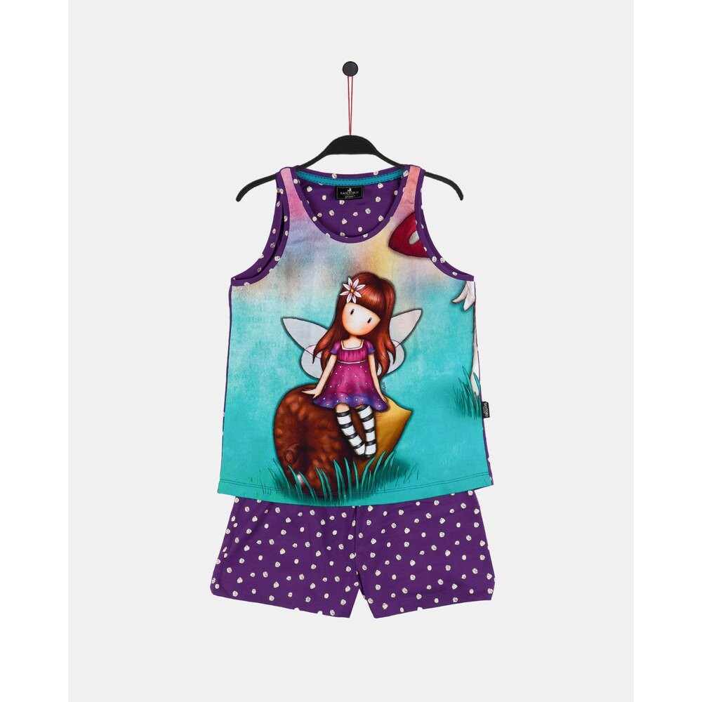 

Пижама Santoro London Faerie Folk Sleeveless, фиолетовый