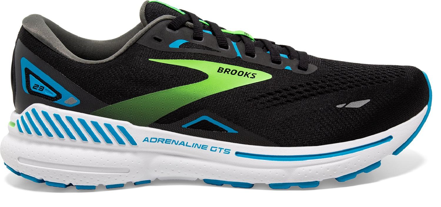 Кроссовки для шоссейного бега Adrenaline GTS 23 — мужские Brooks, черный