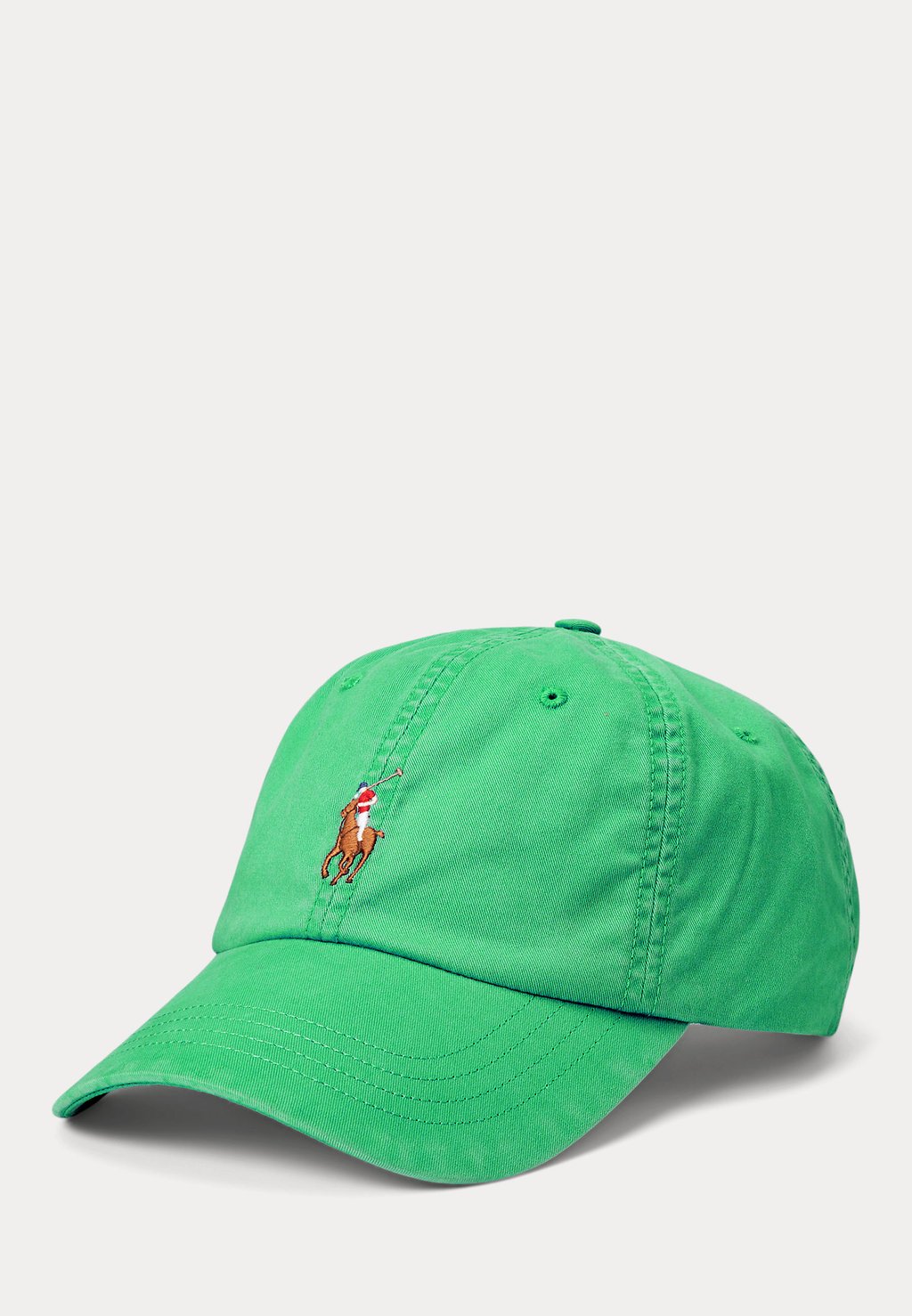 Бейсболка HAT Polo Ralph Lauren, цвет preppy green