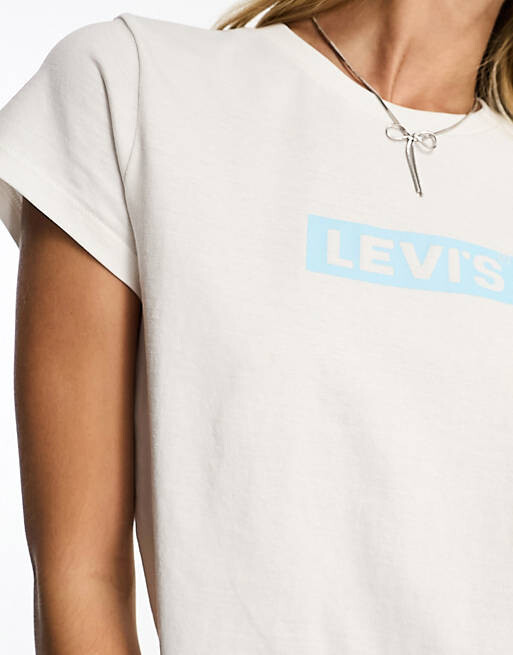 

Белая футболка Levi's Authentic с логотипом boxtab, Белый