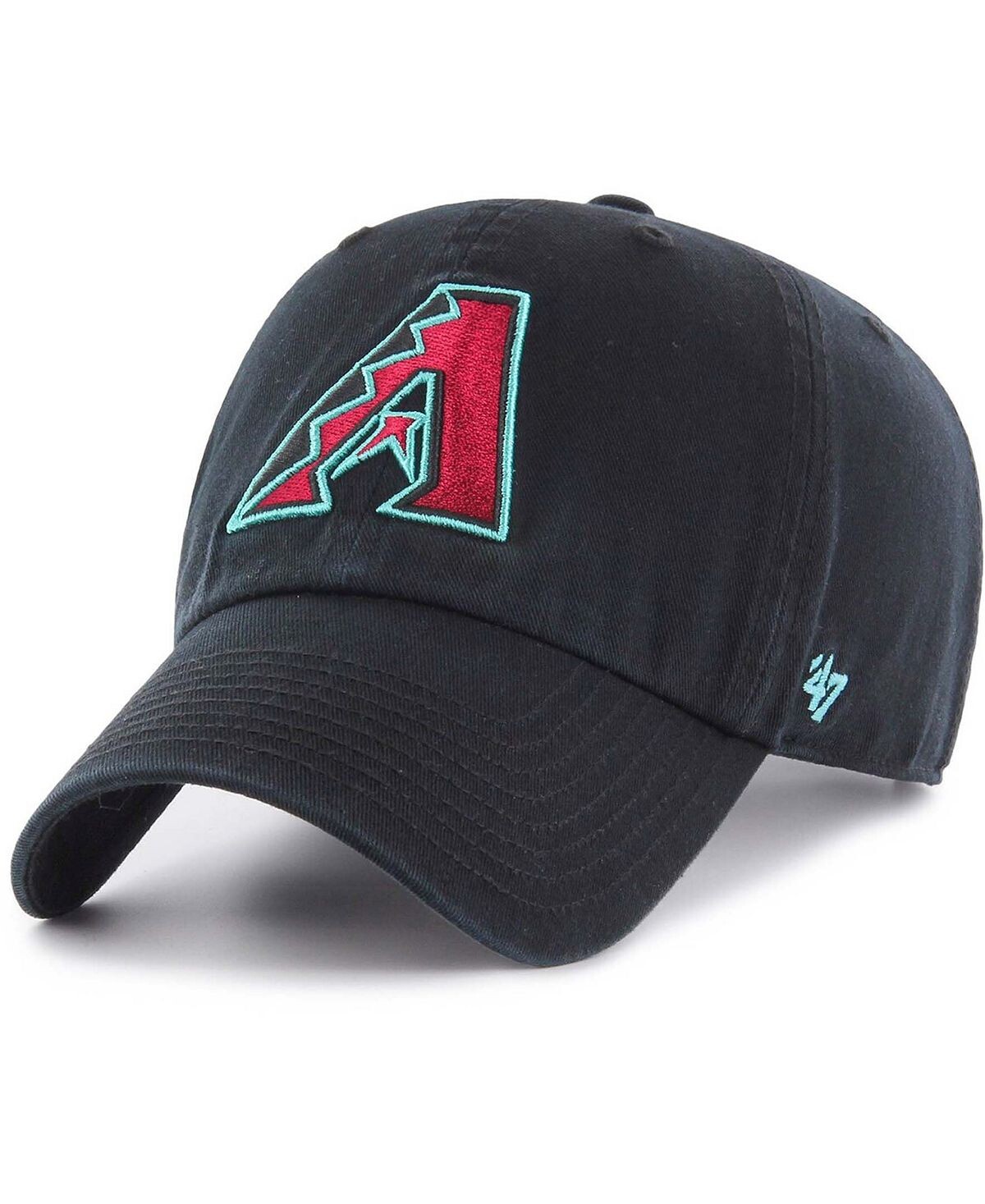 

Мужская черная регулируемая шапка Arizona Diamondbacks Alternate Clean Up '47 Brand