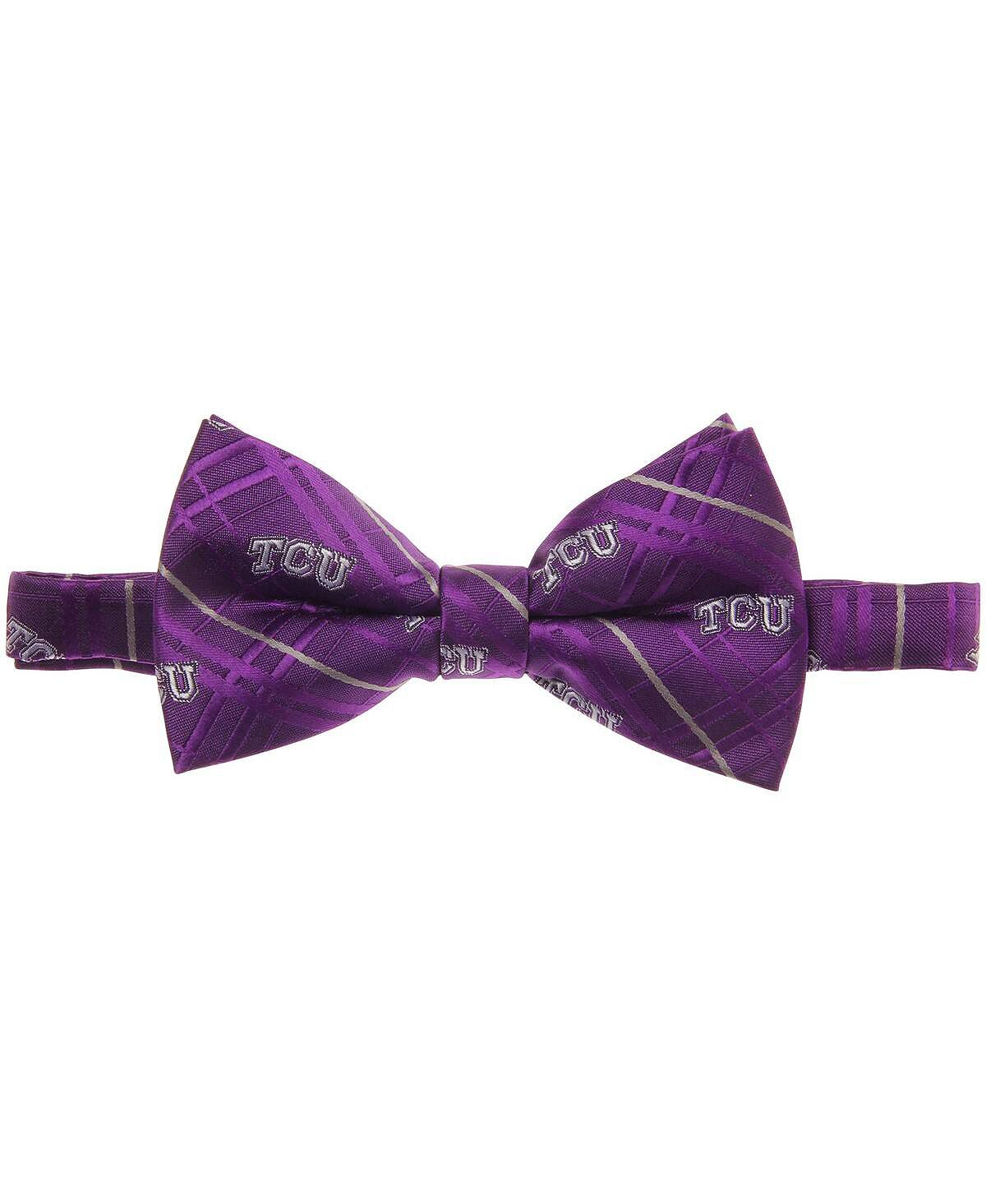 Мужской фиолетовый оксфордский галстук-бабочка TCU Horned Frogs Eagles Wings
