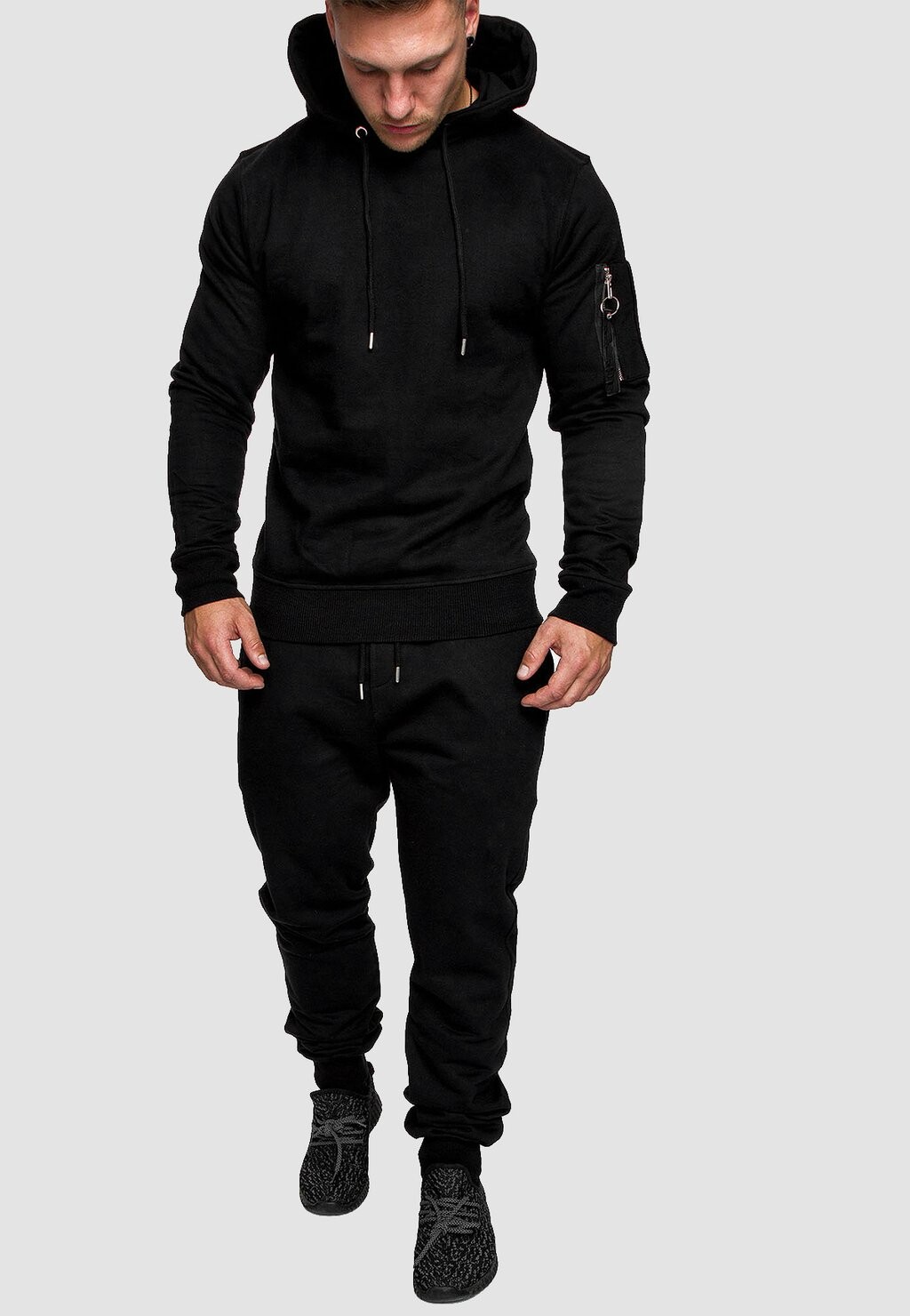 

Спортивный костюм MIT BEQUEMER JOGGING WEICHER SET Humy, цвет schwarz