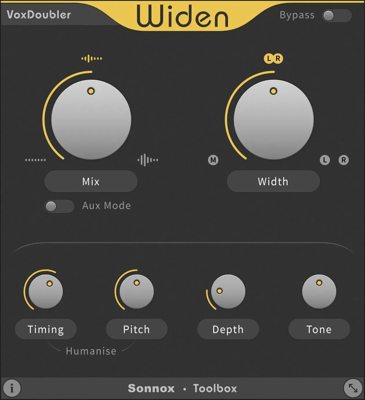 

Собственный плагин Sonnox VoxDoubler